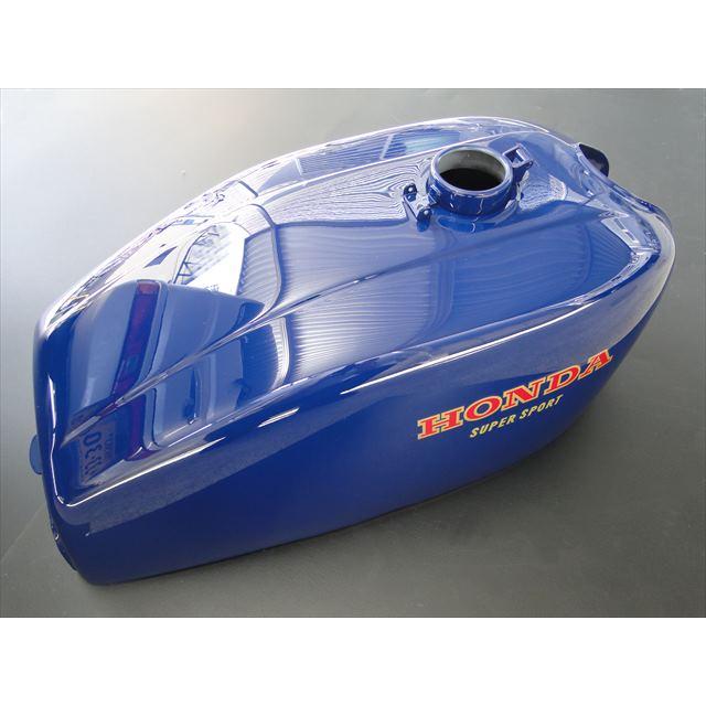 cb400f 旧ヨンフォア　リプロタンク　新品未使用　398 0593□CB400F 398 青 ガソリンタンク <バーニッシュブルー> ヨンフォア