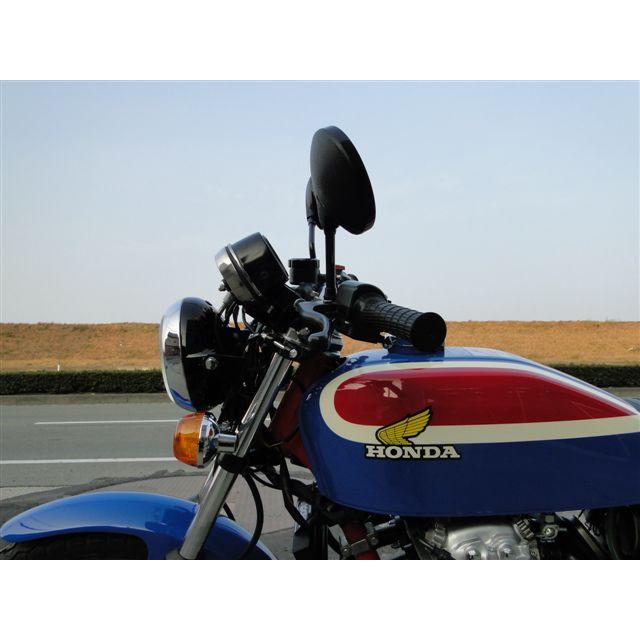 10番　CB400F メーターブラケット 1353□CB400F メーターアップ用ブラケット(メーターステー)※黒色