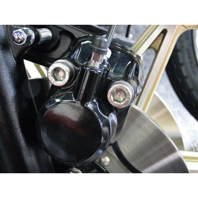 1460□CB400F/CB350F ステンレスキャリパーボルトセット(キャップ