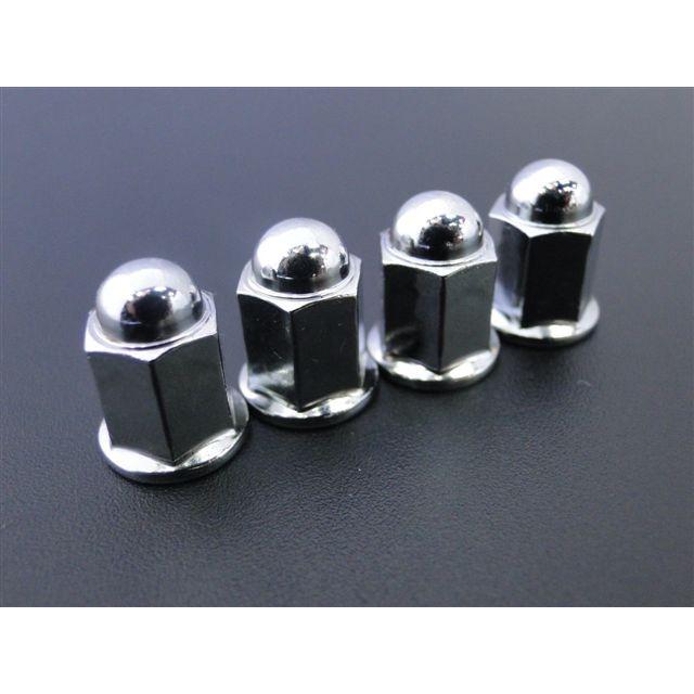 4741■HAWK マフラー取付用メッキロングキャップナットセット ホーク バブ | 