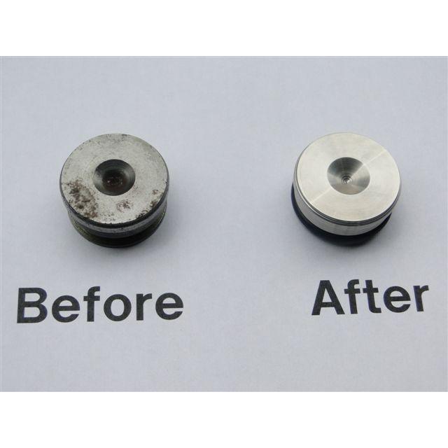 8346□Z400FX (E1-E3) ステンレス・フロントフォークトップボルト(左右