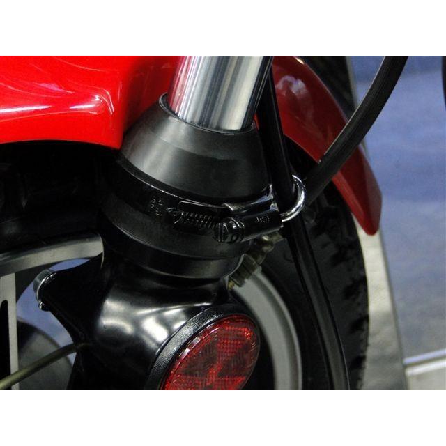 9132□Z1/Z2 FRPフロントフェンダー取付用バンド(2個)黒色 : 絶版