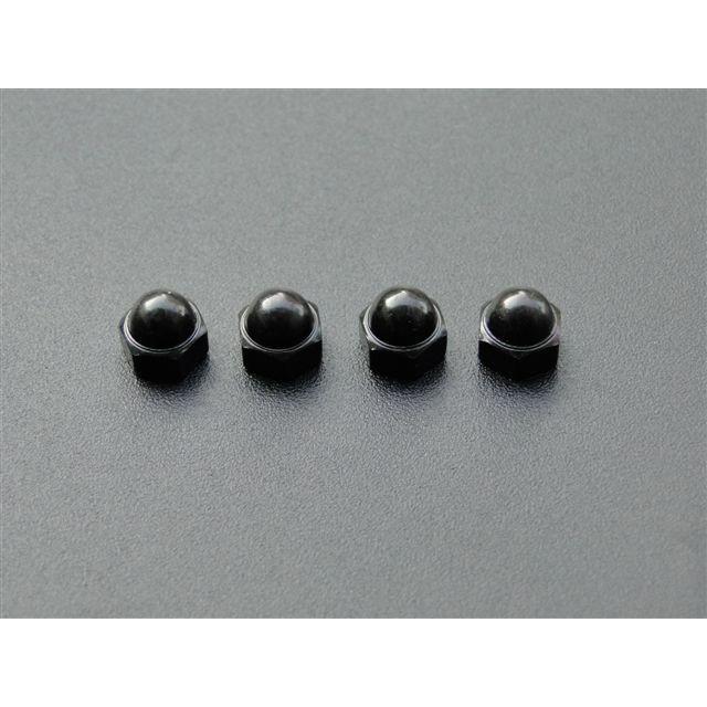 9372□Z400FX メーターカバー下側用取付ナット(ブラックメッキ)4個