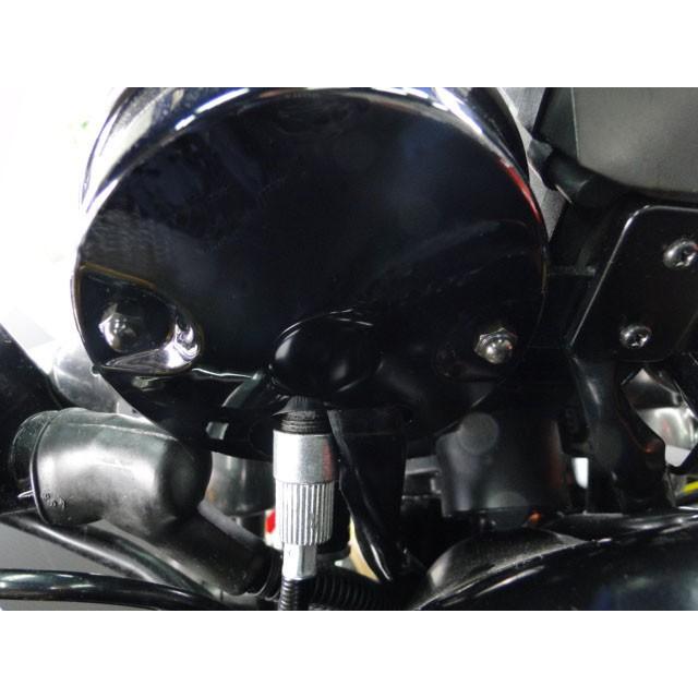 9372□Z400FX メーターカバー下側用取付ナット(ブラックメッキ)4個