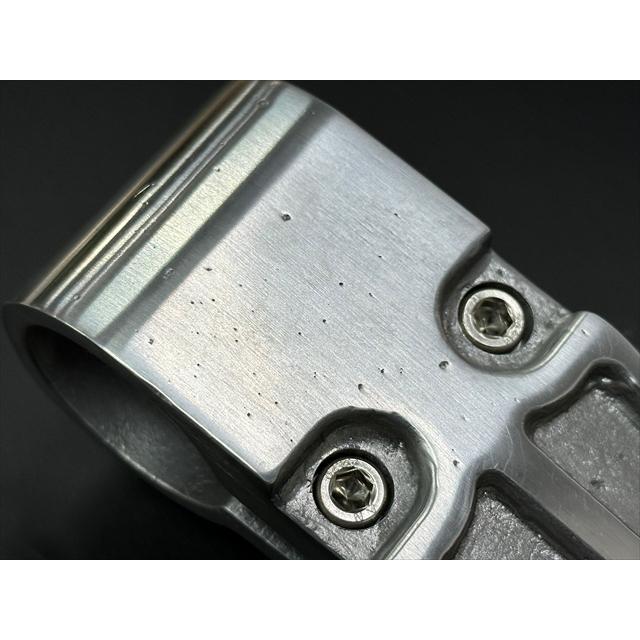 z-96□Z1/Z2 砂型ヘッドライトステー左右セット〈36φ〉バフ掛け : 絶版