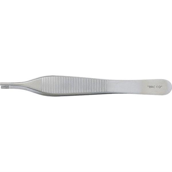 15-353：ピンセット（ブラウンアドソンタイプ） 12cm 直 : バイオ
