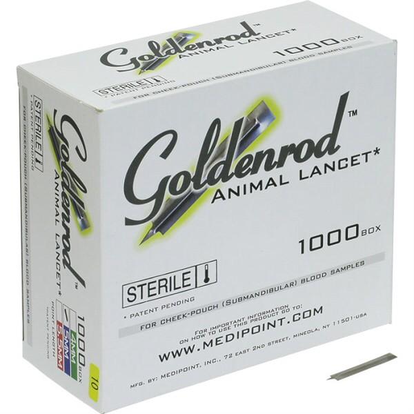 Goldenrod アニマルランセット 5mm(1000入り)