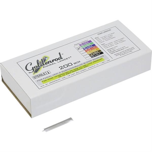 Goldenrod アニマルランセット 4mm（200入） : バイオリサーチセンター