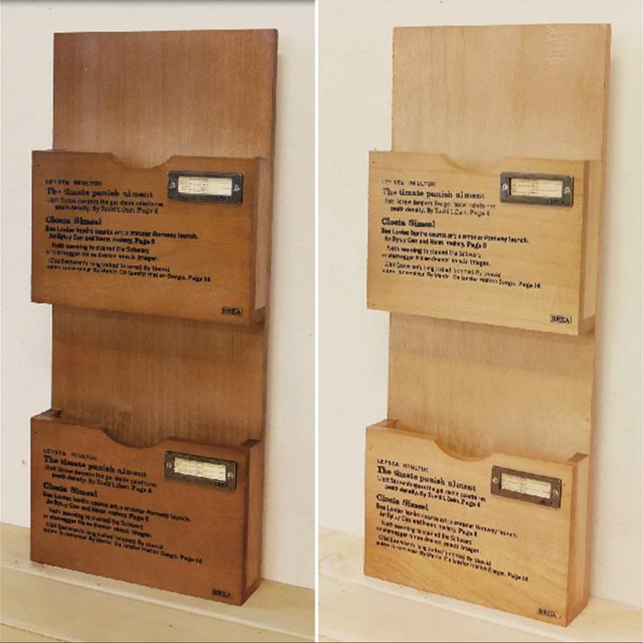 壁掛け レターラック スリム おしゃれ インテリア 木製 ラック 日本製 Brea Brea 1433 Brea Web 通販 Yahoo ショッピング