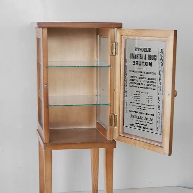 木製アンティーク＊コレクションケースジュエリー木製棚