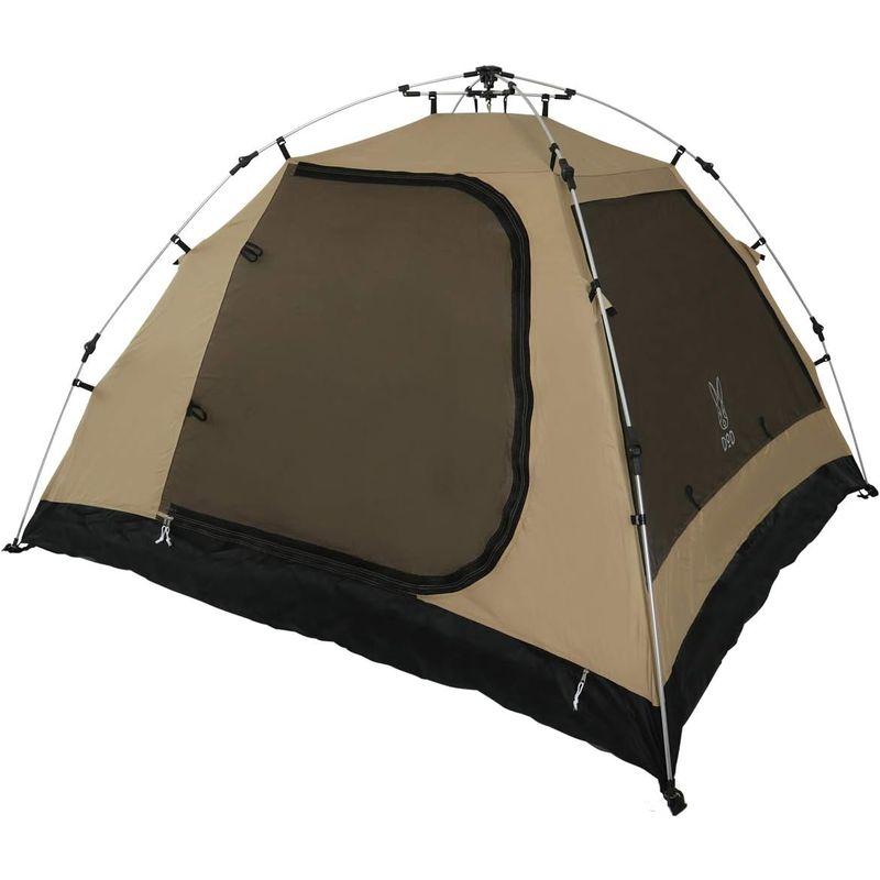 DOD(ディーオーディー) カンガルーテント 3人用 キャンプ&ハイキング M コットン100%生地 ワンタッチ構造 グランドシート付き T ディーオーディー カンガルーテント 3人用 キャンプ&ハイキング コットン100%生地 ワンタッチ構造 グランドシート付き