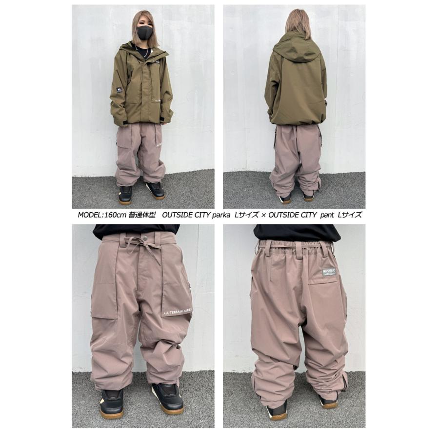 26-27 REPUBLIC&CO/リパブリック OUTSIDE CITY pant 着用動画 メンズ