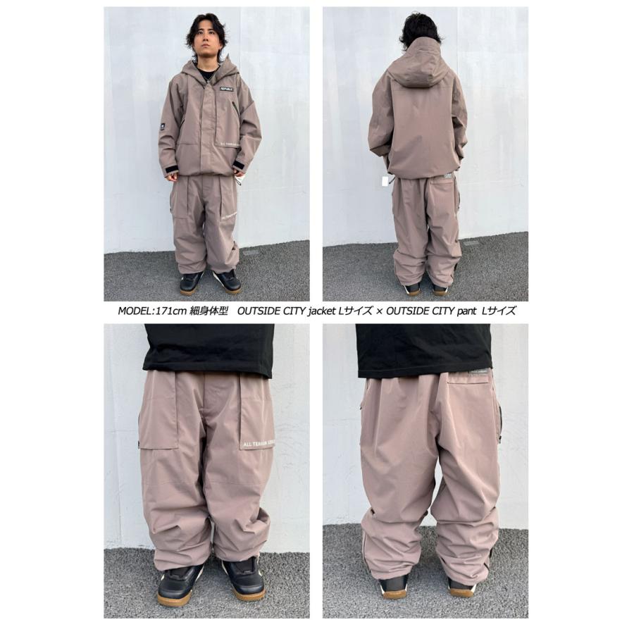 26-27 REPUBLIC&CO/リパブリック OUTSIDE CITY pant 着用動画 メンズ