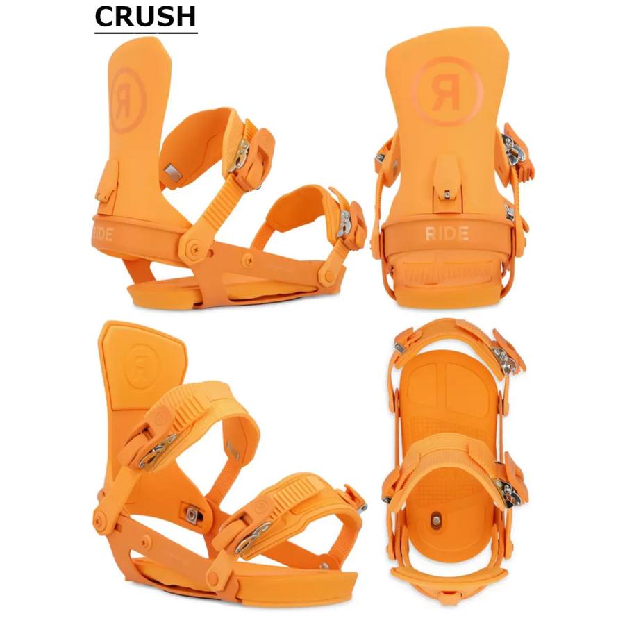 RIDE 24-25 A-8 スノーボード ビンディング Sサイズ 24-25 RIDE/ライド A-6 エーシックス メンズ ビンディング