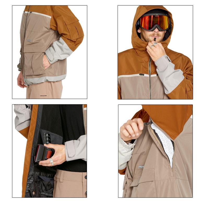 VOLCOM 24-25 VOLCOM/ボルコム NIGHTBREAKER 20K jacket メンズ VOLCOM 24-25 VOLCOM/ボルコム NIGHTBREAKER 20K jacket メンズ
