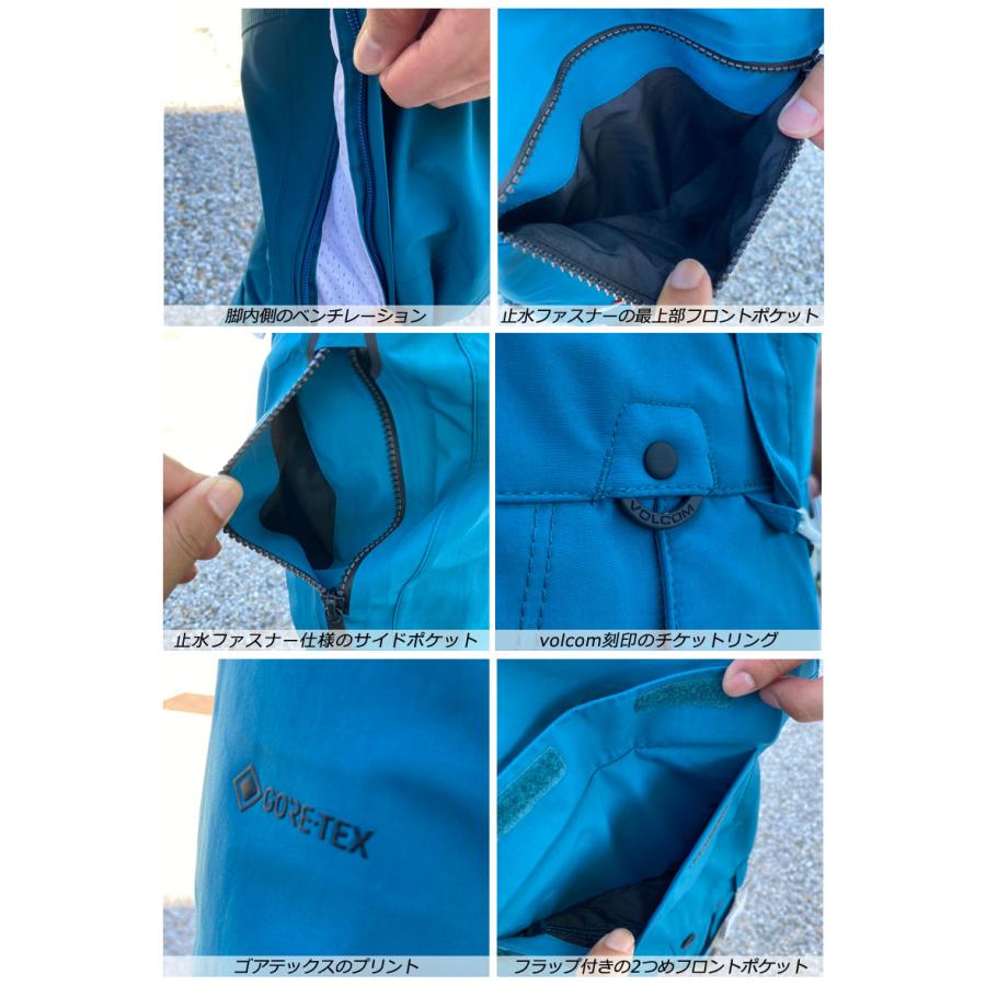 VOLCOM 23-24 VOLCOM/ボルコム RAIN GORE-TEX BIB overall