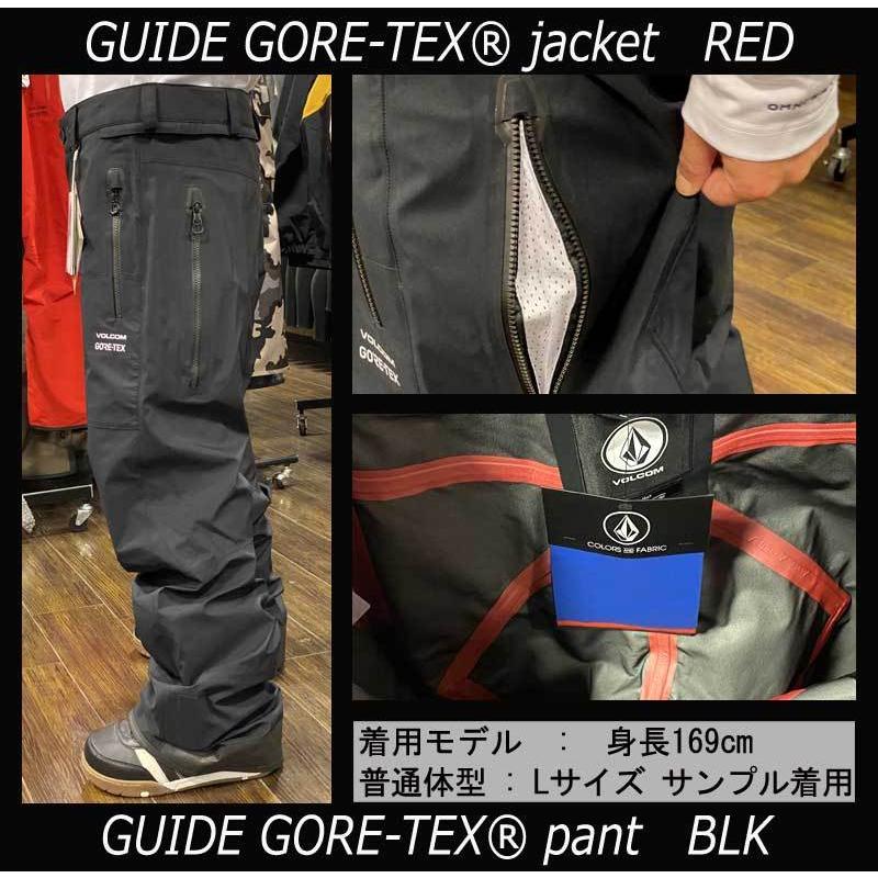 21-22 VOLCOM/ボルコム GUIDE GORE-TEX pant メンズ レディース 防水パンツ ゴアテックス スノーウェアー スノーボードウェア 2022 GORE TEX pant VOLCOM GUIDE メンズ レディース ボルコム