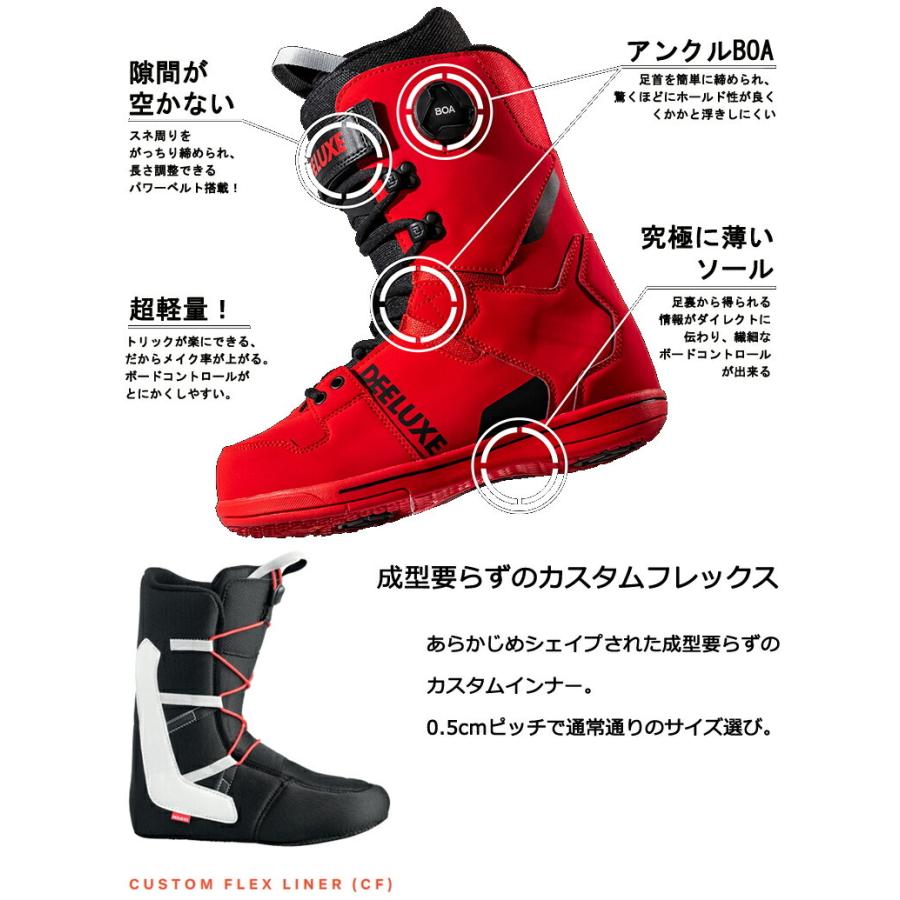 DEELUXE D.N.A 21-22ブーツ25.5cm-