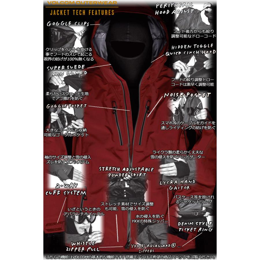 ボルコムボードウエア　新品 VOLCOM（ボルコム） 25-26 VOLCOM/ボルコム HOSSEGOR 20K pullover