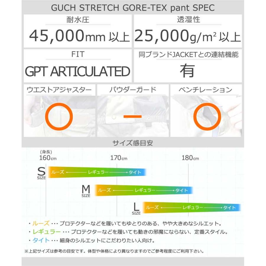 VOLCOM 23-24 VOLCOM/ボルコム GUCH STRETCH GORE pant メンズ