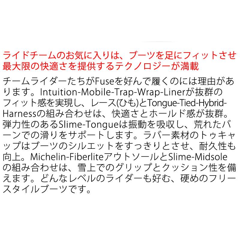 25-26 RIDE/ライド FUSE フューズ メンズ レディース ブーツ シュー