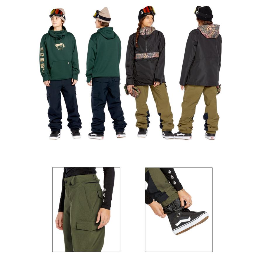美品☆VOLCOM/ボルコム レディース スノーウェアブラックパンツ VOLCOM (ボルコム) スノーボードウェア(パンツ) レディース SIZE