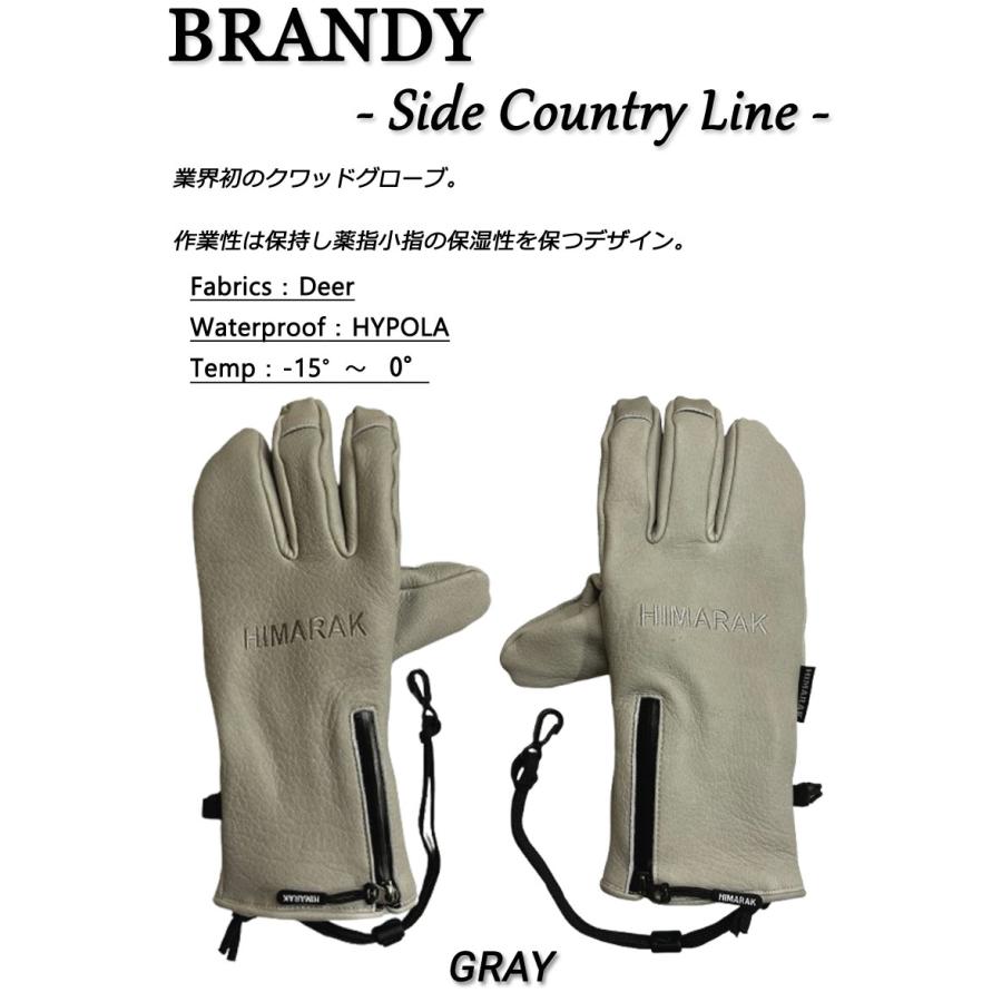 HIMARAK / ヒマラク BRANDY ブランデー クワッドグローブ 本革 HIMARAK / ヒマラク BRANDY ブランデー クワッドグローブ 本革