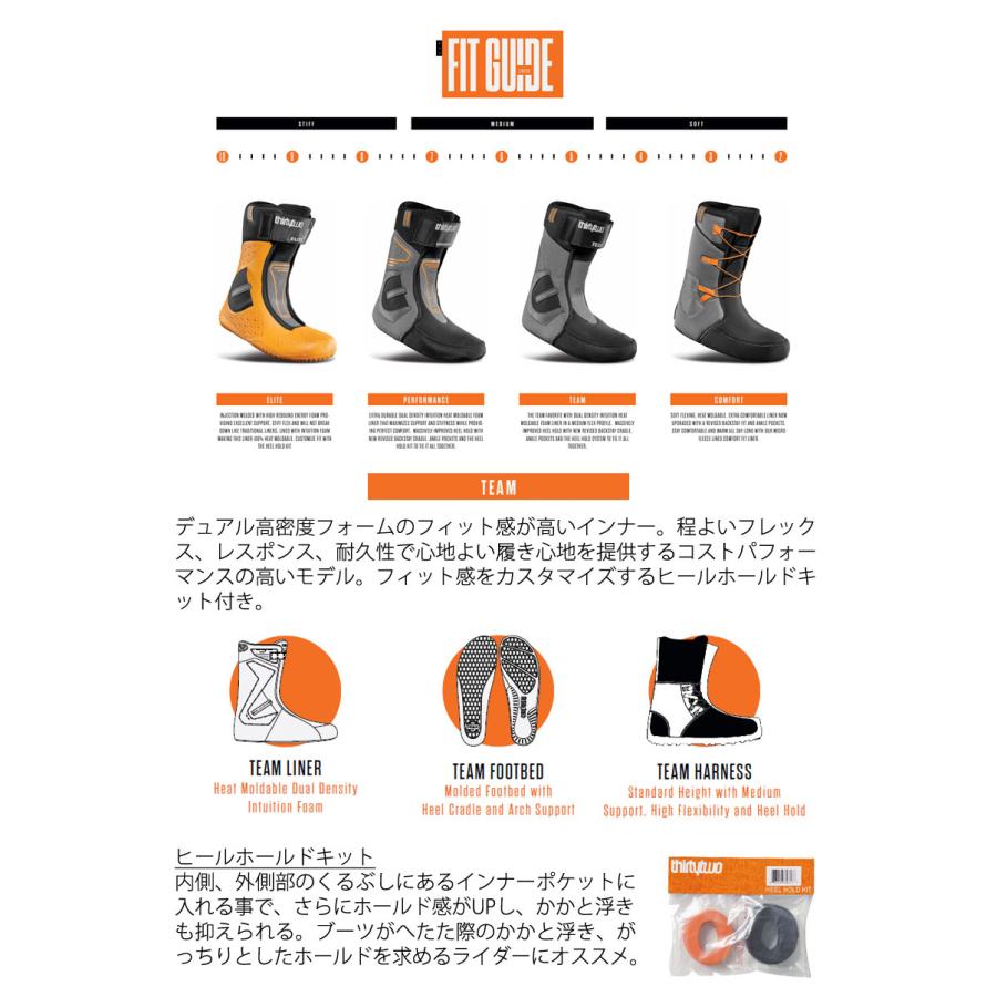 25-26 THIRTYTWO/サーティーツー LASHED XLT BOA ラッシュ エックスエルティー メンズ レディース ブーツ 熱成型 ダブルボア スノーボード 2026_3