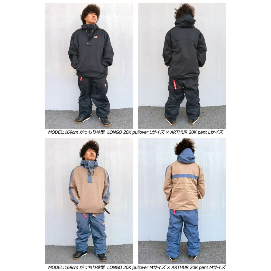 新品未使用VOLCOM ボルコム LONGO 20K PULLOVER VOLCOM（ボルコム） スノージャケット メンズ LONGO 20K PULLOVER 2025