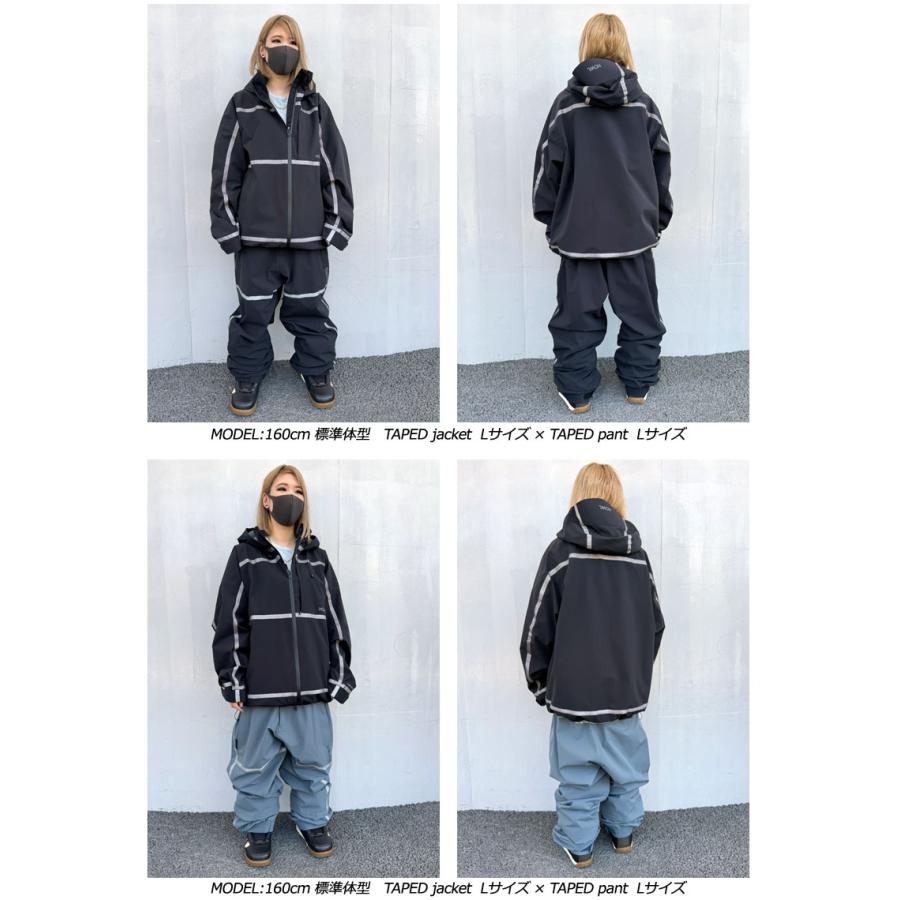 25-26 HOWL/ハウル TAPED jacket 着用説明動画 メンズ レディース 防水