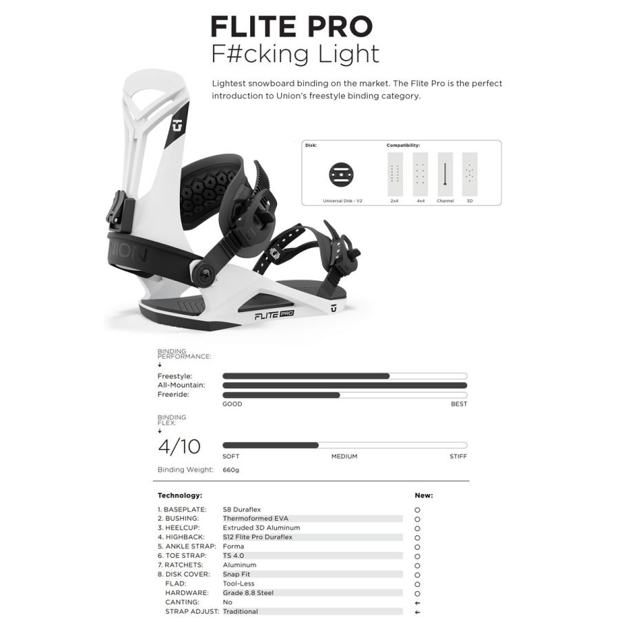 新作多数 23-24 UNION ユニオン FLITE PRO フライトプロ メンズ