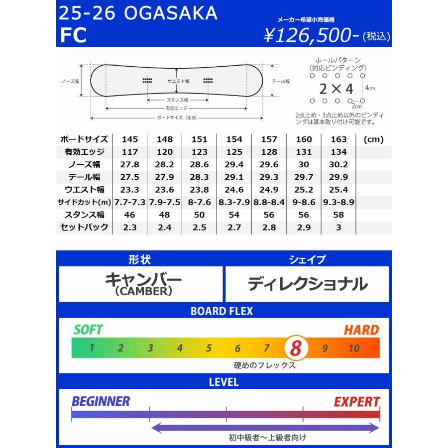OGASAKA FC 148 セミハンマーヘッド/ GRAY BC-STREAM OGASAKA 25-26 OGASAKA/オガサカ FC エフシー セミハンマー