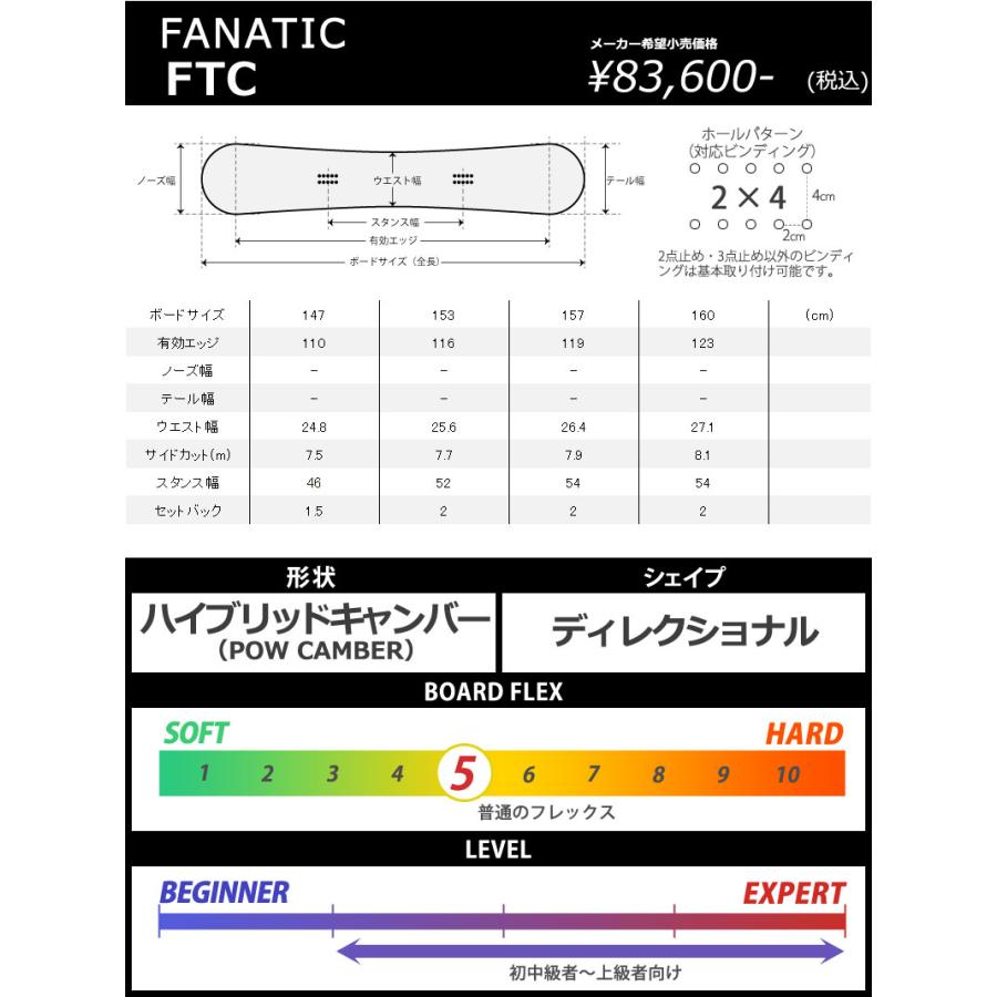 FANATIC 23-24 / ファナティック FTC エフティーシー メンズ