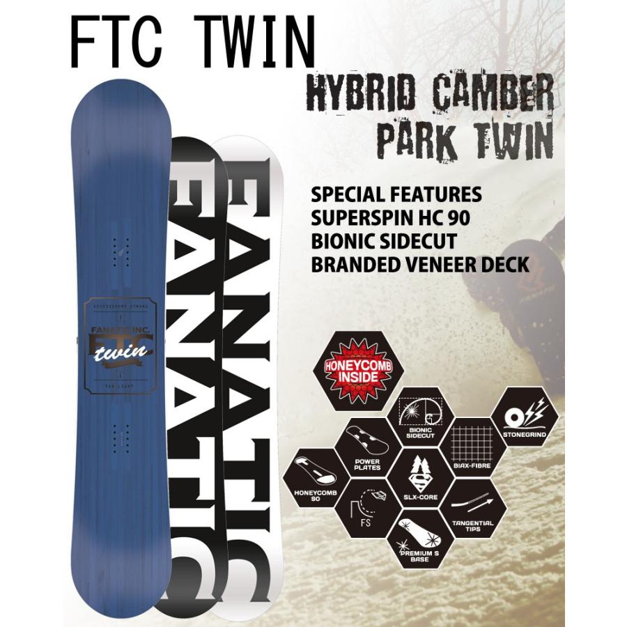 18 19 Fanatic ファナティック Ftc Twin エフティーシーツイン メンズ レディース 板 スノーボード 19 型落ち Breakout 通販 Paypayモール
