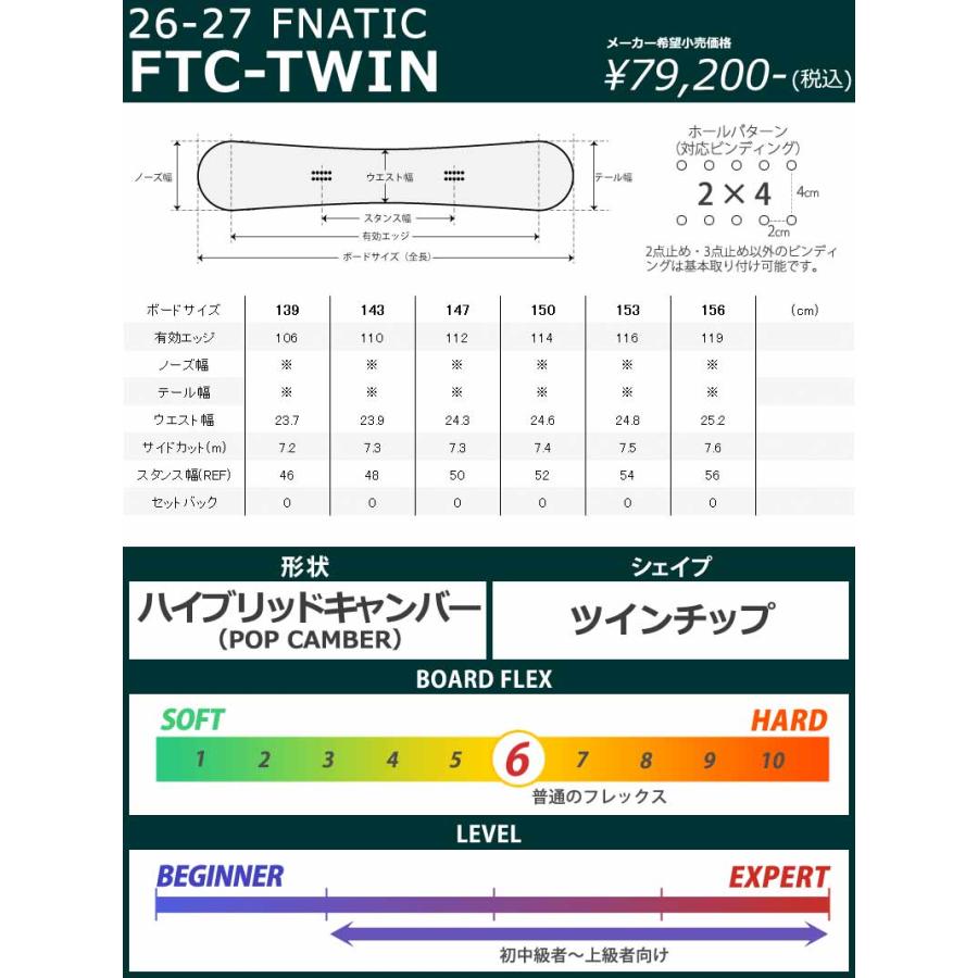 FANATIC（ファナティック） 26-27 FANATIC/ファナティック FTC TWIN