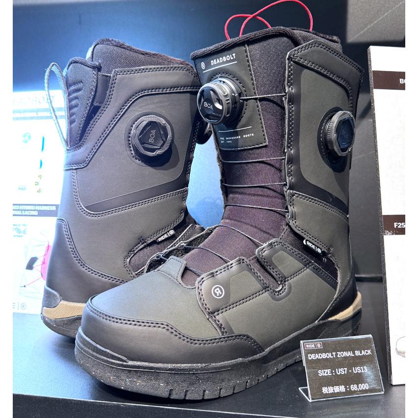 25-26 RIDE/ライド DEADBOLT ZONAL デッドボルト メンズ レディース