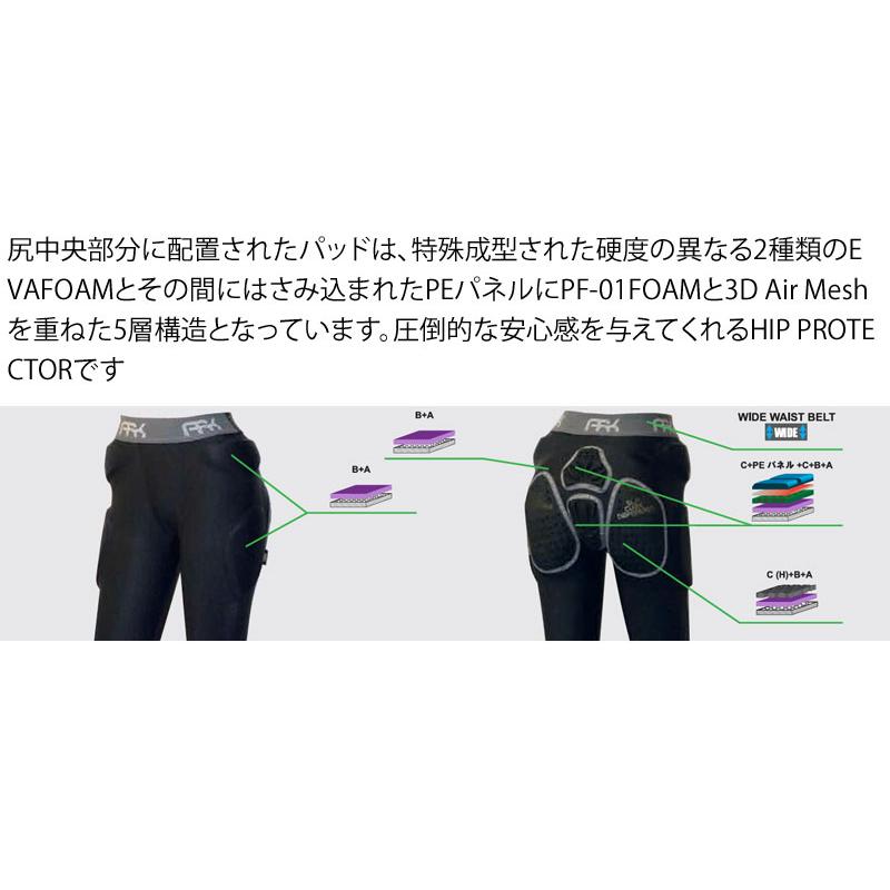 新品未使用品 ARK MS HIP SHORT Mサイズ ヒッププロテクター ARK/エーアールケー MS HIP PROTECTOR SHORT ヒッププロテクター