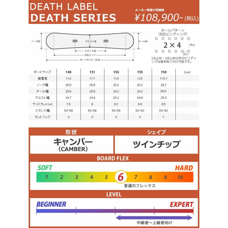 DEATH LABEL 24-25 / デスレーベル SERIES デスシリーズ メンズ DEATH LABEL 24-25 / デスレーベル SERIES デスシリーズ メンズ