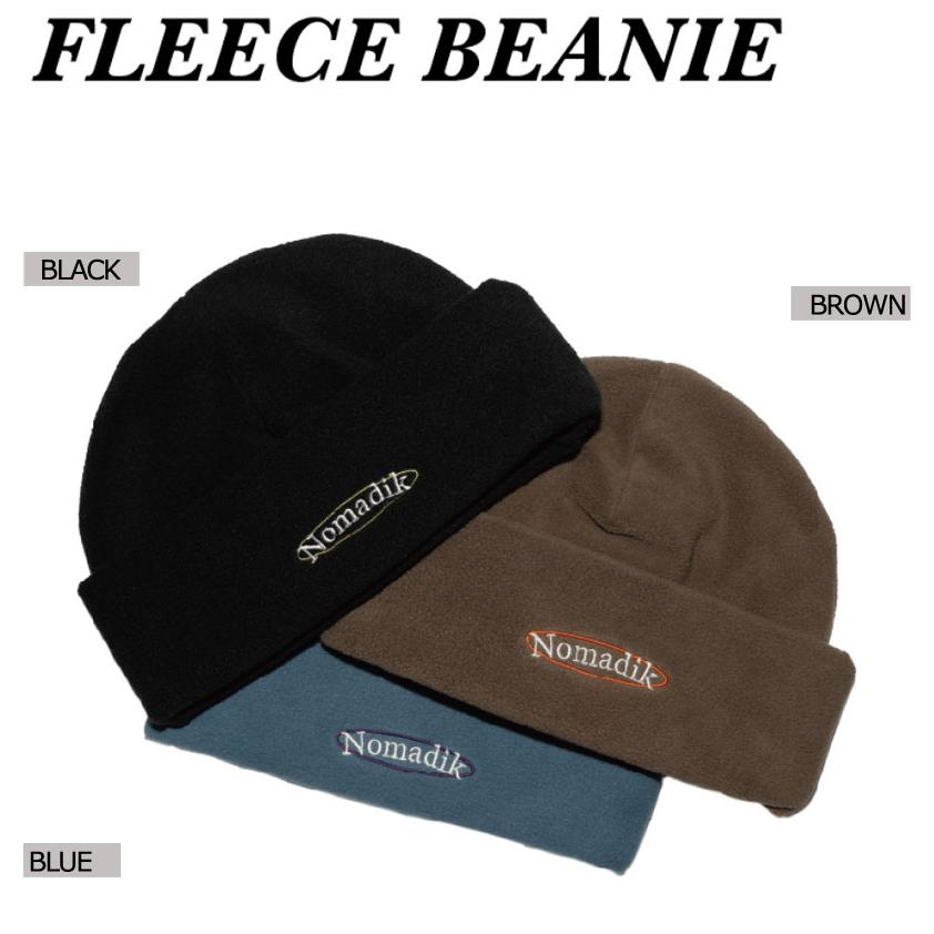 NOMADIK（ノマディック） 25-26 NOMADIK/ノマディック FLEECE beanie