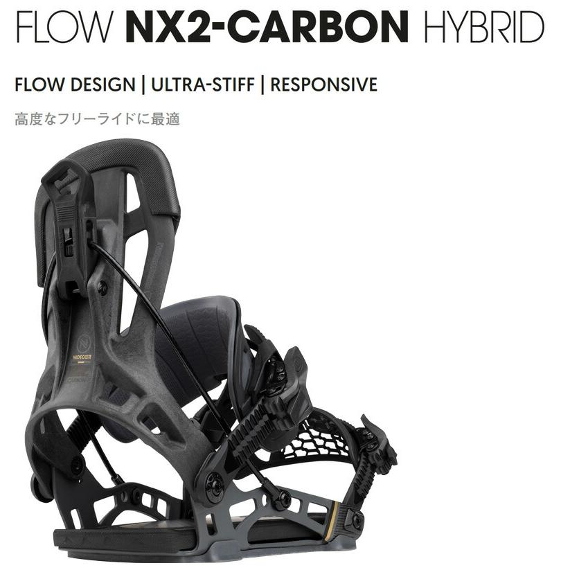 FLOW 24-25 NIDECKER/ナイデッカー NX2 CARBON HYBRID エヌ FLOW 24-25 NIDECKER/ナイデッカー NX2 CARBON HYBRID エヌ