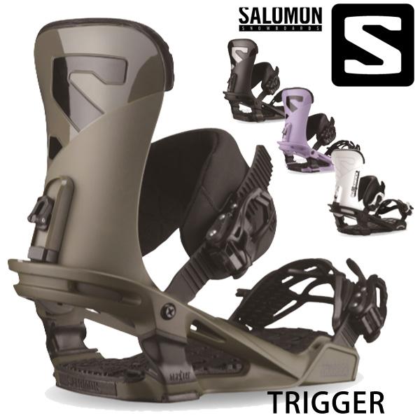 即出荷 20-21 SALOMON / サロモン TRIGGER トリガー メンズ レディース ビンディング バインディング スノーボード 2021｜breakout