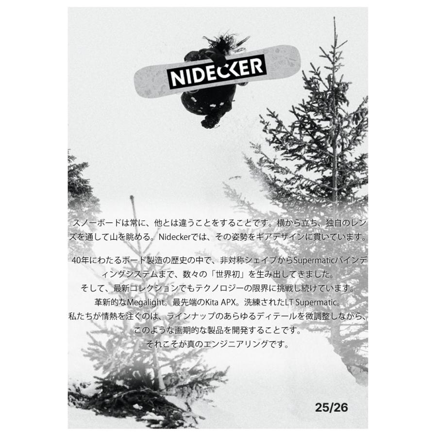 NIDECKER（ナイデッカー） 25-26 NIDECKER/ナイデッカー INDEX
