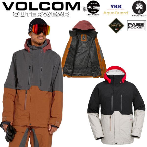 24-25 VOLCOM GORE-TEX jacket 美品 値下げ交渉可 VOLCOM（ボルコム） 24-25 VOLCOM/ボルコム RNGE GORE-TEX jacket