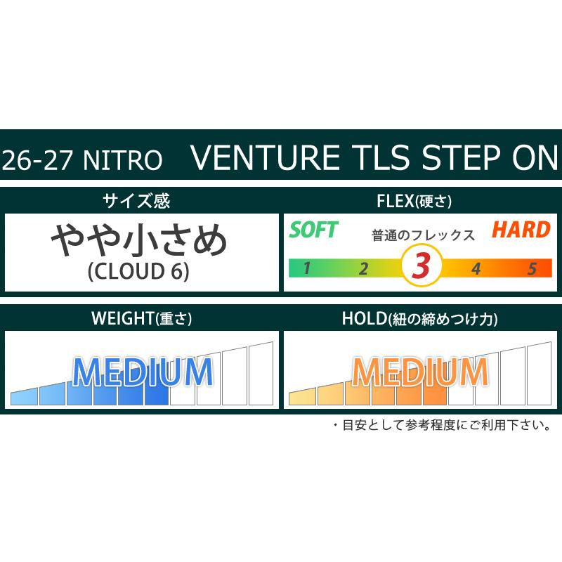 NITRO（ナイトロ） 26-27 NITRO/ナイトロ VENTURE TLS STEP ON