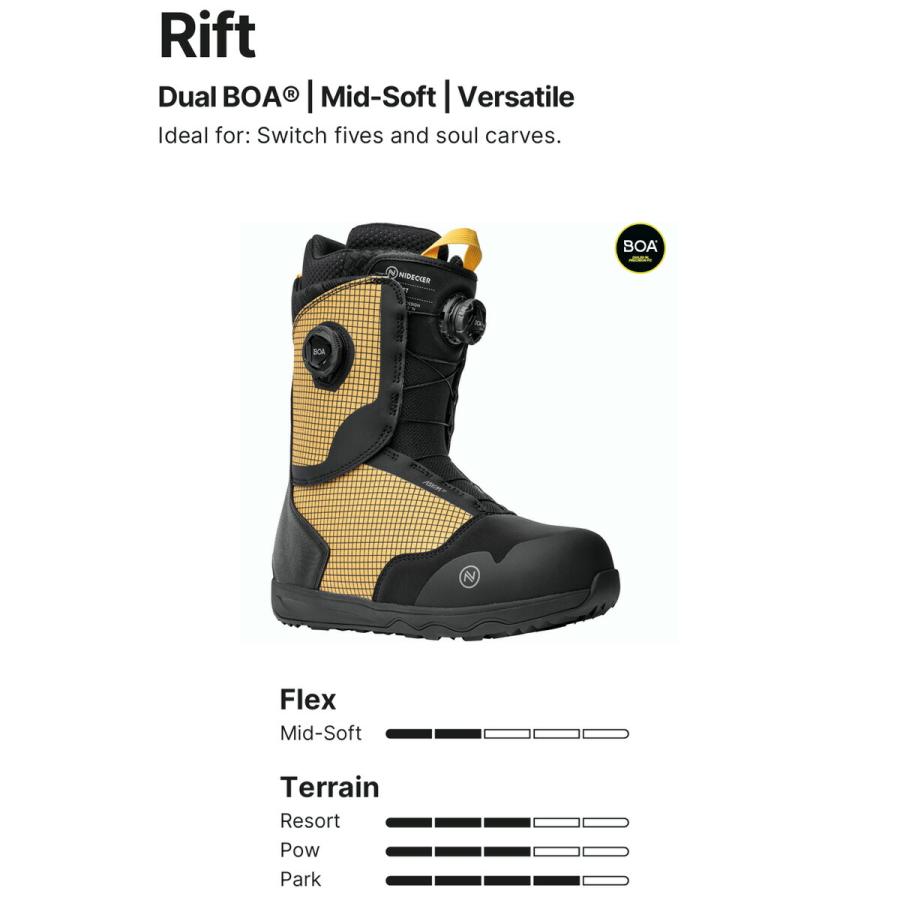 NIDECKER（ナイデッカー） 25-26 NIDECKER/ナイデッカー RIFT リフト