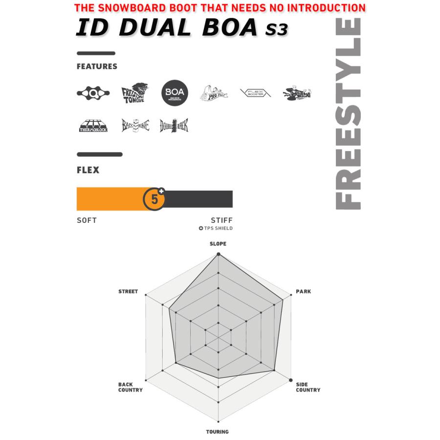 DEELUXE（ディーラックス） 25-26 DEELUXE/ディーラックス ID DUAL BOA