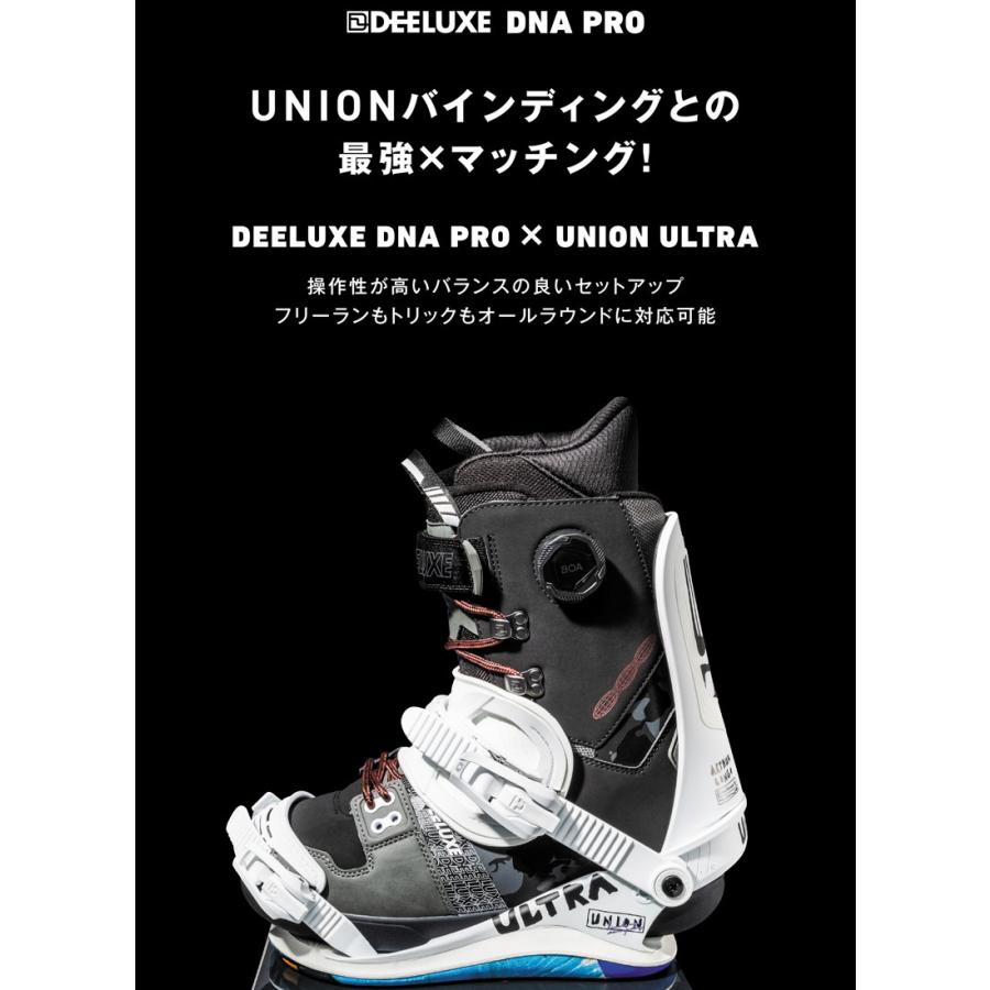 25-26 DEELUXE/ディーラックス DNA PRO s3 ディーエヌエープロ メンズ レディース 熱成型対応ブーツ ハイブリッドボア スノーボード 2026_7
