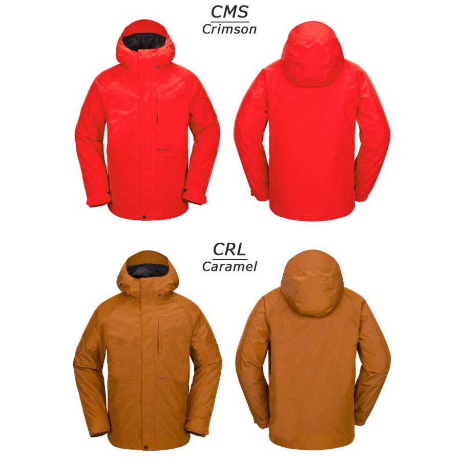 VOLCOM GORE-TEX 赤 メンズジャケット VOLCOM Mens Dua Gore-Tex Jacket - Crimson