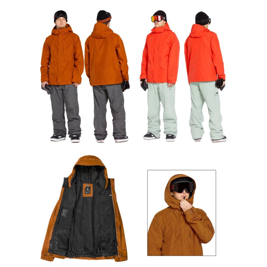 VOLCOM 24-25 VOLCOM/ボルコム DUA GORE-TEX jacket メンズ VOLCOM 24-25 VOLCOM/ボルコム DUA GORE-TEX jacket メンズ