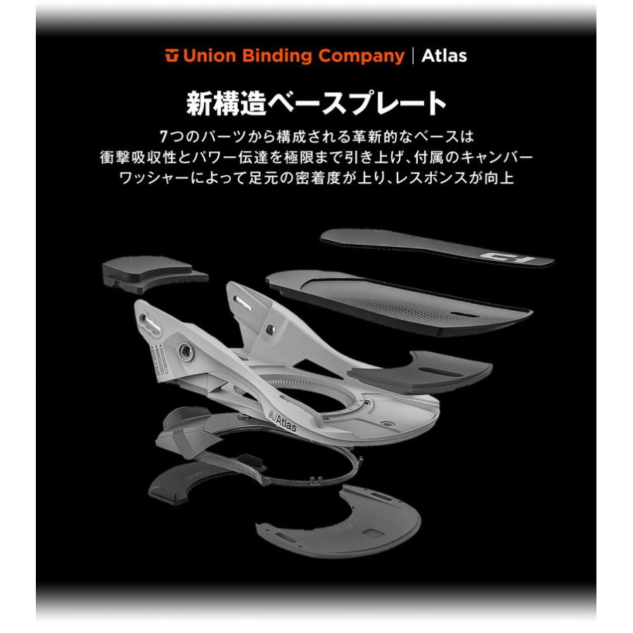 UNION BINDING 24-25 UNION/ユニオン ATLAS アトラス メンズ UNION BINDING 24-25 UNION/ユニオン ATLAS アトラス メンズ